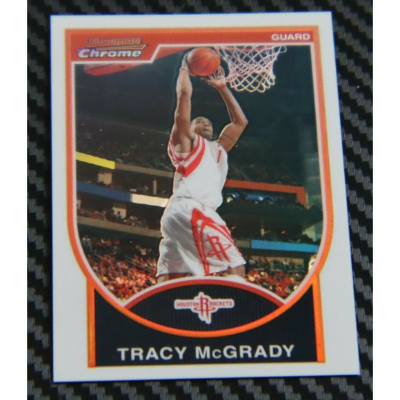 2007-08 BOWMAN CHROME TRACY MCGRADY REFRACTOR#D 172/299 T-MAC‎